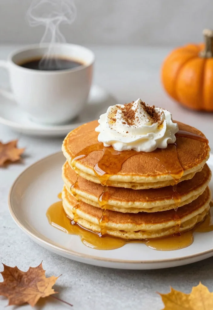 20 Pumpkin Baking Recipes for Cozy Fall Desserts - 9. Pumpkin Spice Pancakes 1