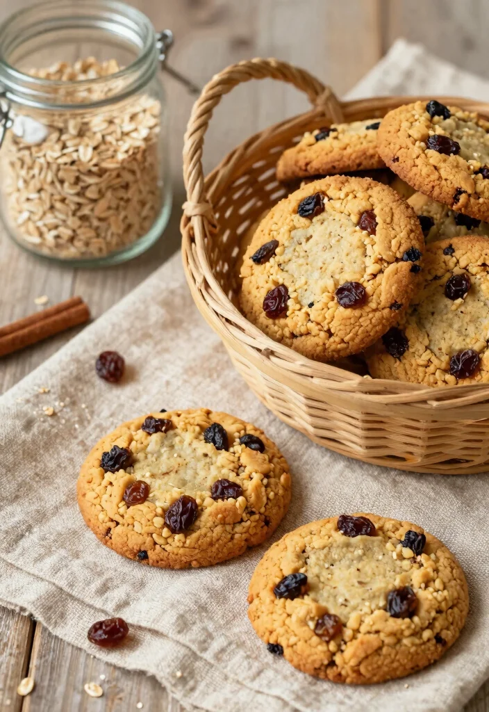 20 Vegan Baking Recipes Everyone Will Love - 12. Vegan Oatmeal Raisin Cookies 1