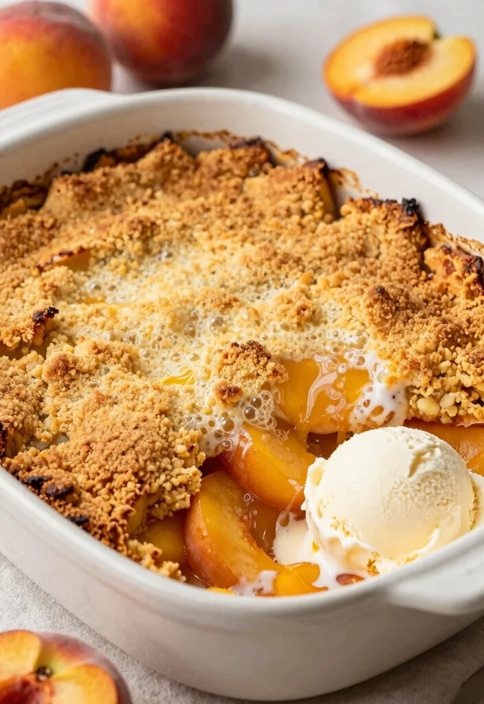 20 Vegan Baking Recipes Everyone Will Love - 17. Vegan Peach Cobbler 1