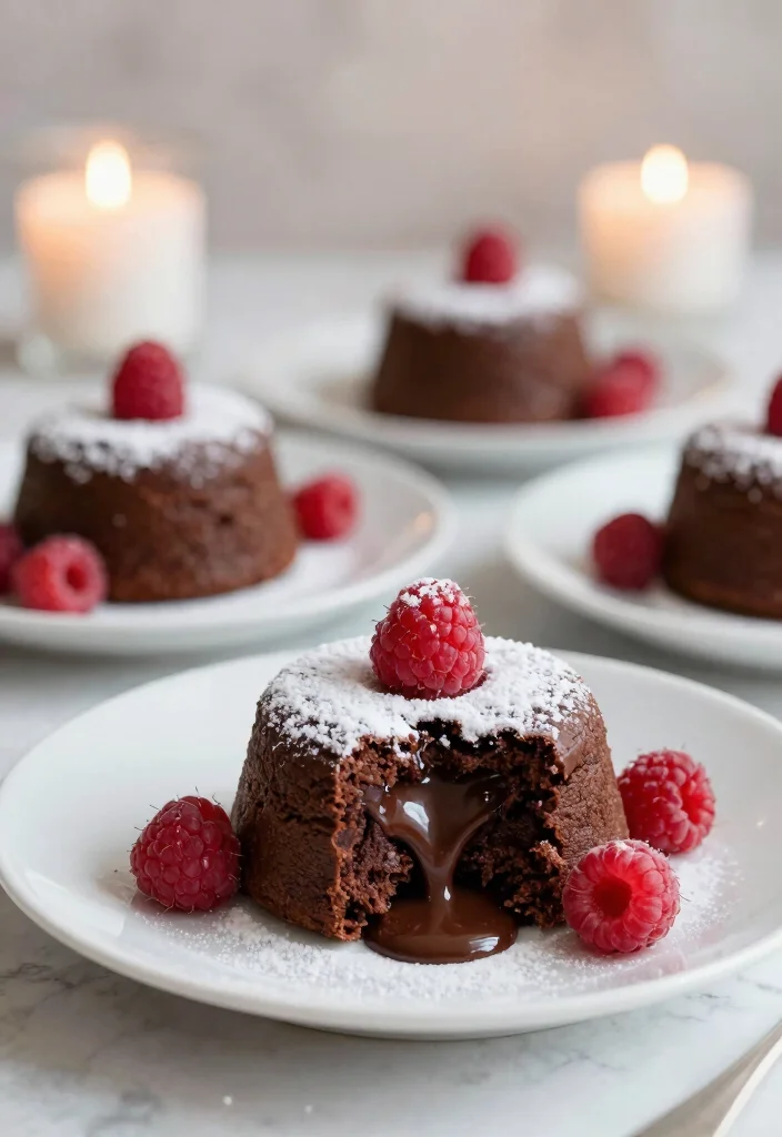 20 Vegan Baking Recipes Everyone Will Love - 7. Vegan Chocolate Lava Cakes 1