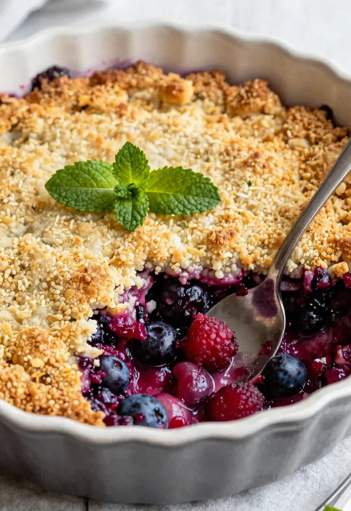 20 Vegan Baking Recipes Everyone Will Love - 9. Vegan Berry Crumble 1