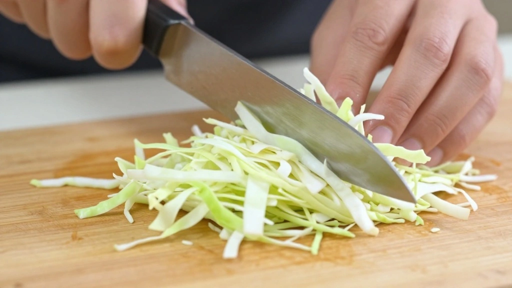Classic Creamy Coleslaw Recipe: Perfect for BBQ and Cookouts - Step 2: Shred the Cabbage 1