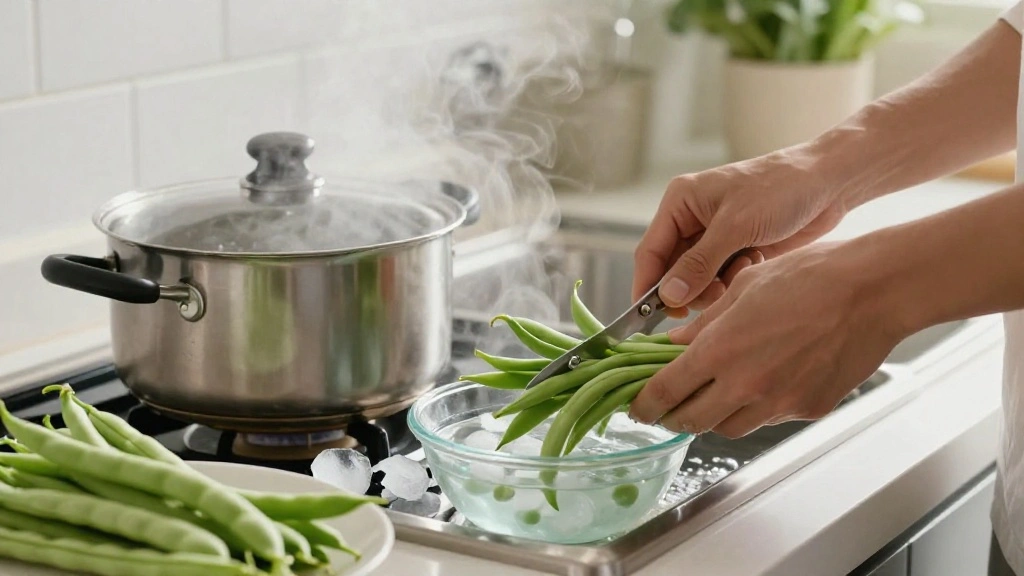 Classic Green Bean Casserole Recipe from Scratch - Step 1: Prepare the Green Beans 1