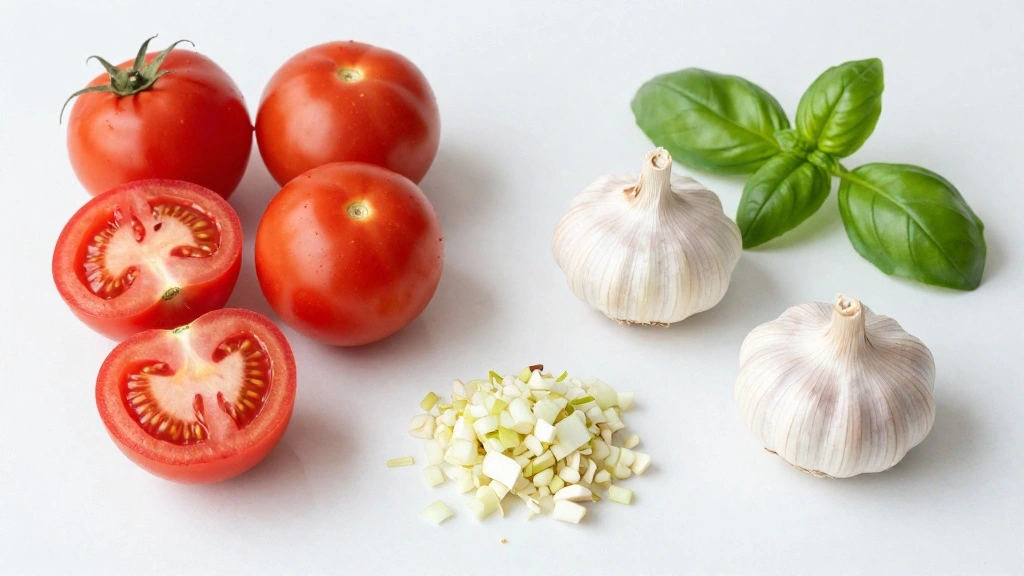 Creamy Tomato Basil Soup Recipe from Scratch - Step 1: Prepare Ingredients 1