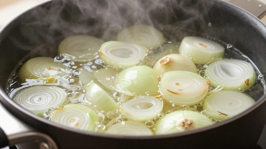 Creamy Tomato Basil Soup Recipe from Scratch - Step 3: Sweat the Vegetables 1