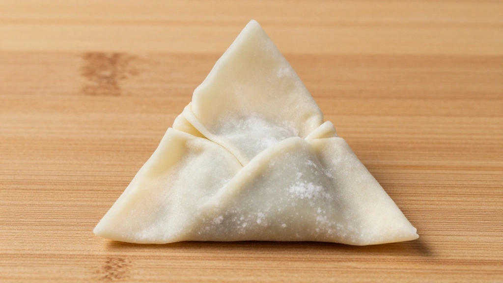Crispy Cream Cheese Wontons Recipe Better Than Takeout - Step 5: Fold the Wontons 1