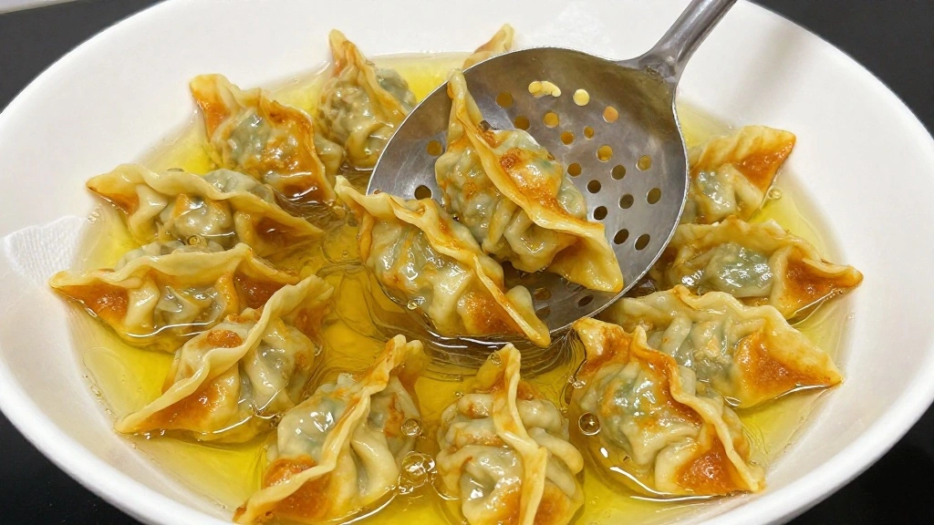 Crispy Cream Cheese Wontons Recipe Better Than Takeout - Step 7: Fry the Wontons 1