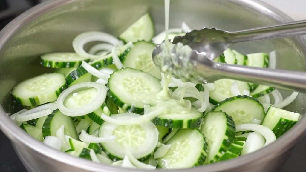 Easy Cucumber Salad Recipe: Light, Crisp & Ready in 10 Minutes - Step 5: Toss the Salad 1