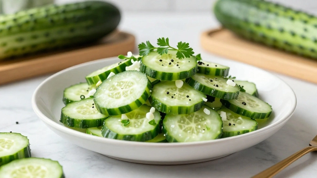 Easy Cucumber Salad Recipe: Light, Crisp & Ready in 10 Minutes