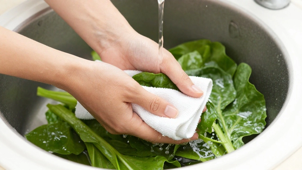 Easy Green Smoothie Recipe That Actually Tastes Amazing - Step 2: Prepare the Greens 1