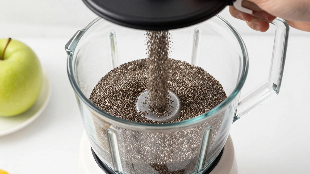 Easy Green Smoothie Recipe That Actually Tastes Amazing - Step 6: Add Chia Seeds 1