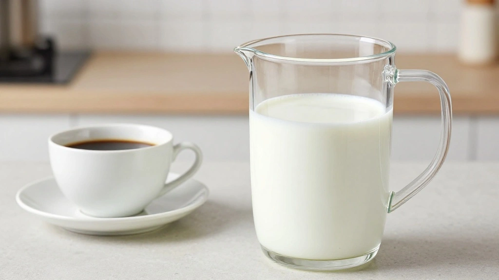 Easy Homemade Iced Coffee Recipe Better Than Starbucks - Step 4: Prepare Milk or Cream 1