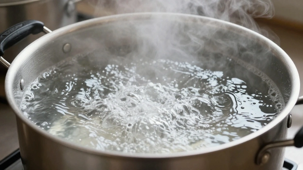 Homemade Shrimp Cocktail Recipe with Zesty Cocktail Sauce - Step 2: Boil Water 1