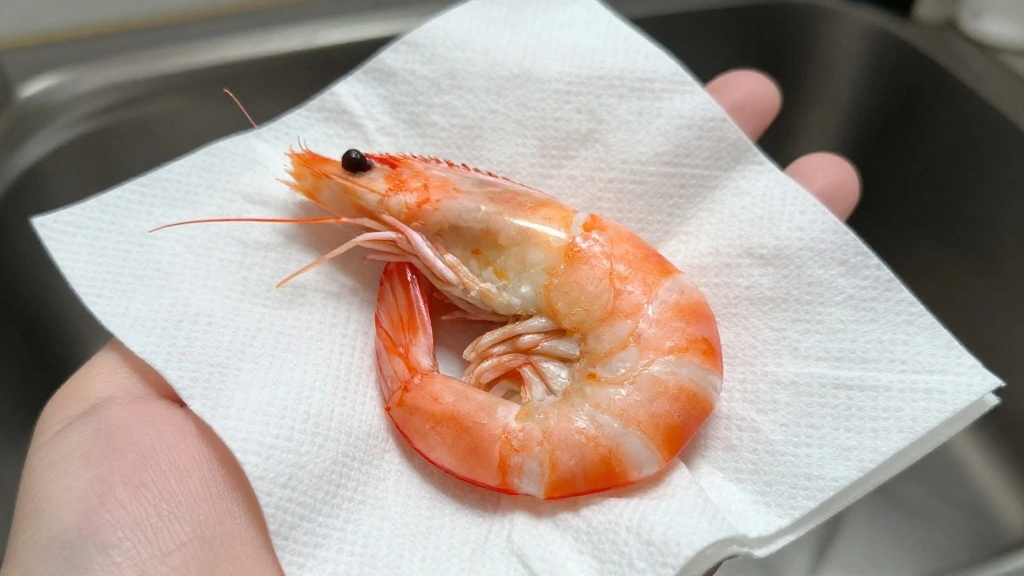 Homemade Shrimp Cocktail Recipe with Zesty Cocktail Sauce - Step 5: Drain and Pat Dry 1