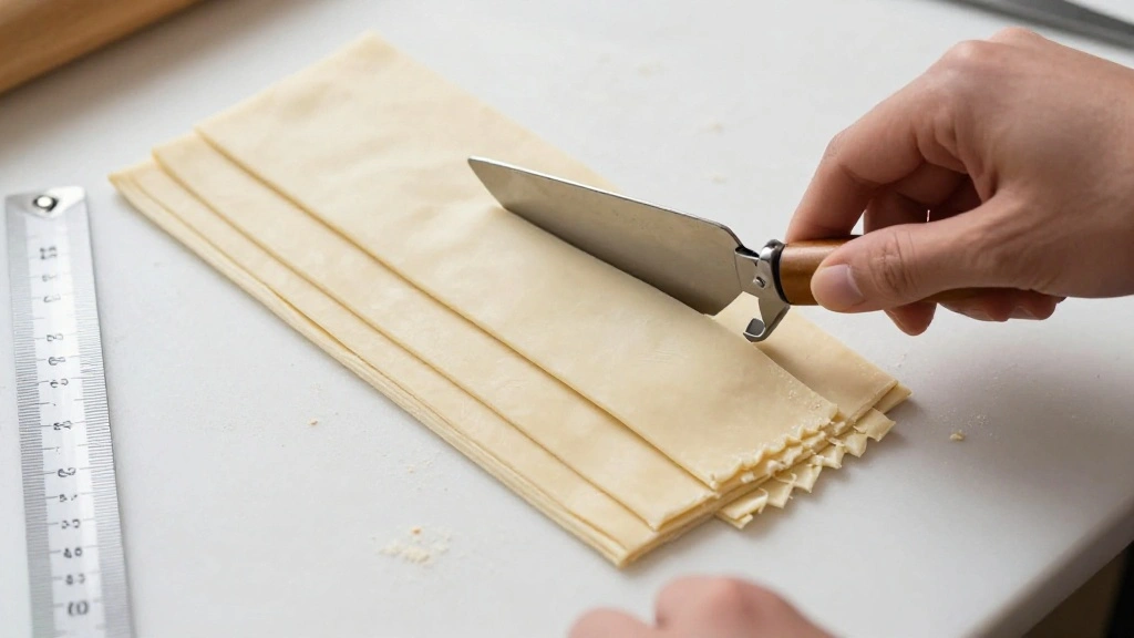 Pigs in a Blanket Recipe: The Ultimate Party Appetizer - Step 3: Cut the Pastry 1