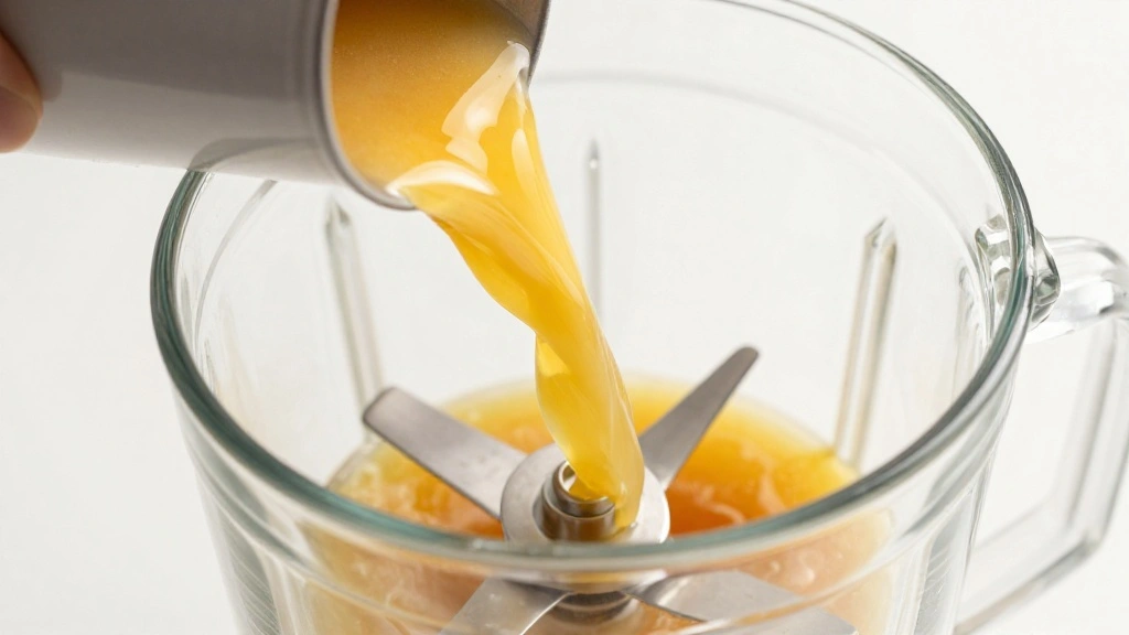 Simple Banana Smoothie Recipe: Thick, Creamy & Naturally Sweet - Step 2: Add Liquid Ingredients 1