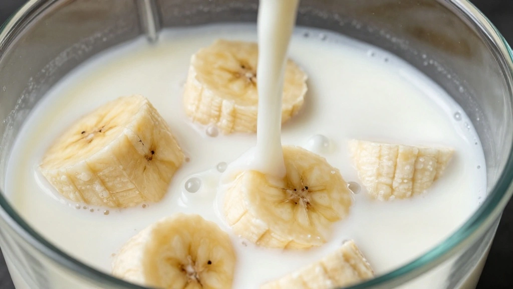 Simple Banana Smoothie Recipe: Thick, Creamy & Naturally Sweet - Step 3: Add Bananas 1