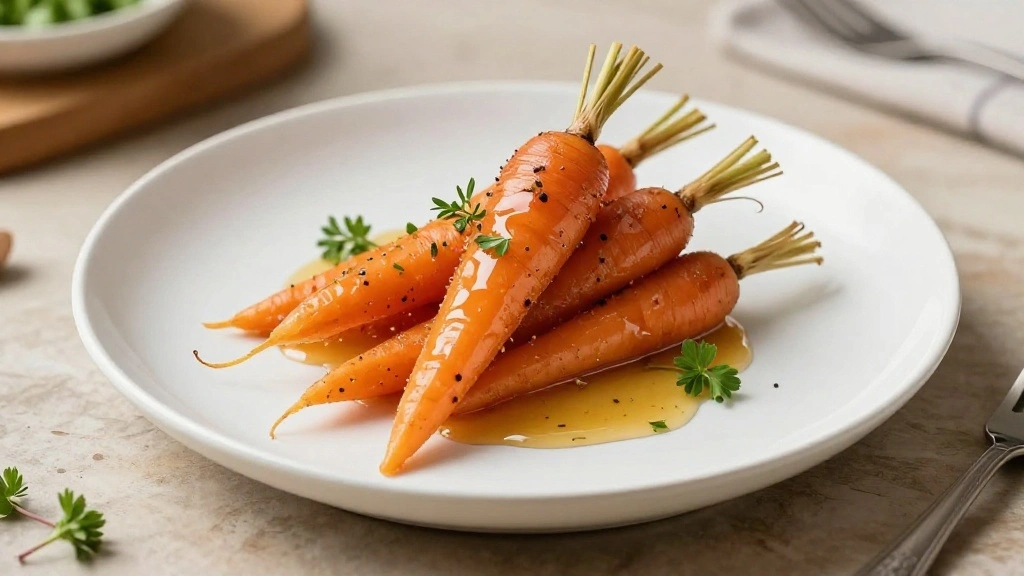 Simple Roasted Carrots Recipe with Honey Glaze and Fresh Herbs