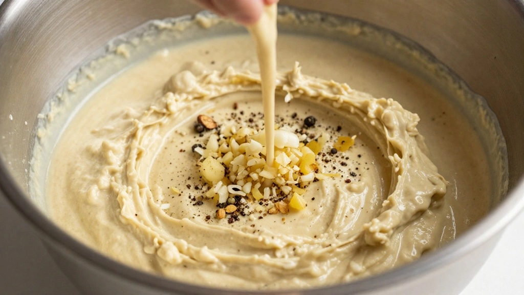 Spinach Artichoke Dip: The Easiest Cheesy Party Dip You'll Ever Make - Step 5: Season the Dip 1