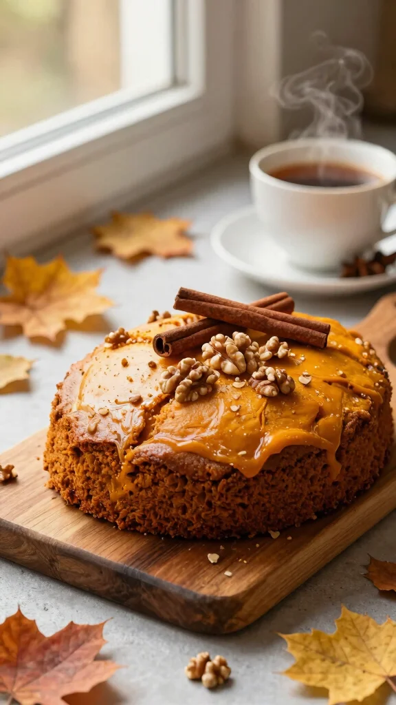 10 Autumn Cake Recipes Warm, Spiced and Cozy - 1. Pumpkin Spice Cake 1