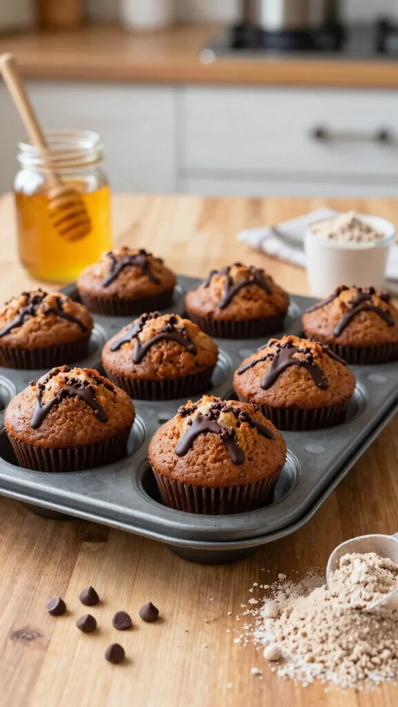 10 Baking Recipes Using Protein Powder for a Healthy Boost - 1. Chocolate Protein Muffins 1