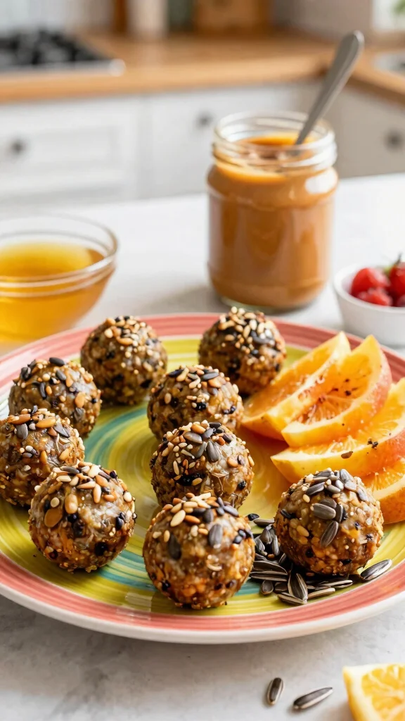 10 Baking Recipes Using Protein Powder for a Healthy Boost - 10. Sunflower Protein Power Balls 1