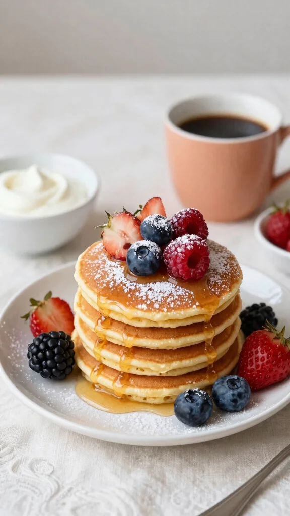 10 Baking Recipes Using Protein Powder for a Healthy Boost - 3. Vanilla Protein Pancakes 1