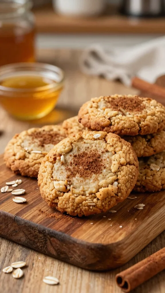 10 Baking Recipes Using Protein Powder for a Healthy Boost - 6. Cinnamon Protein Oatmeal Cookies 1