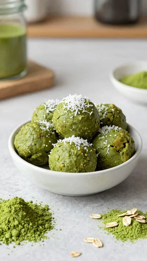 10 Baking Recipes Using Protein Powder for a Healthy Boost - 7. Matcha Protein Energy Bites 1