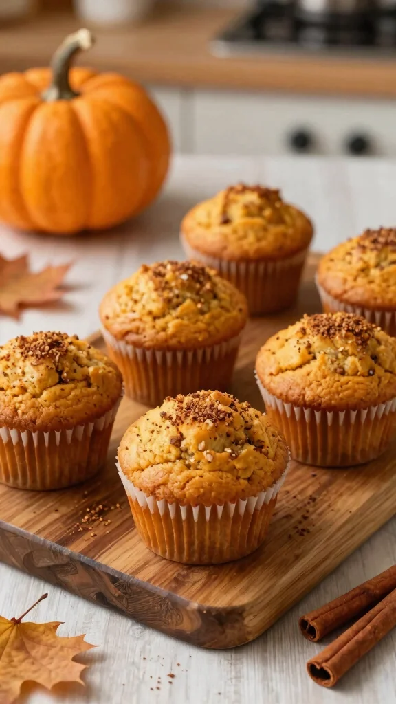 10 Baking Recipes Using Protein Powder for a Healthy Boost - 8. Pumpkin Spice Protein Muffins 1