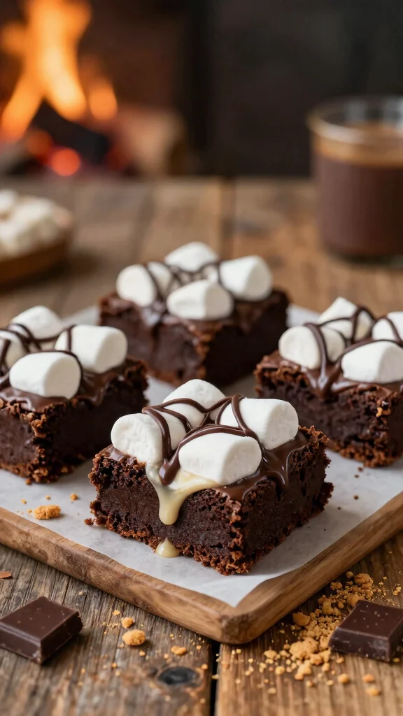 10 Baking Recipes to Do with Friends: Fun and Easy Ideas - 4. S'mores Brownies 1