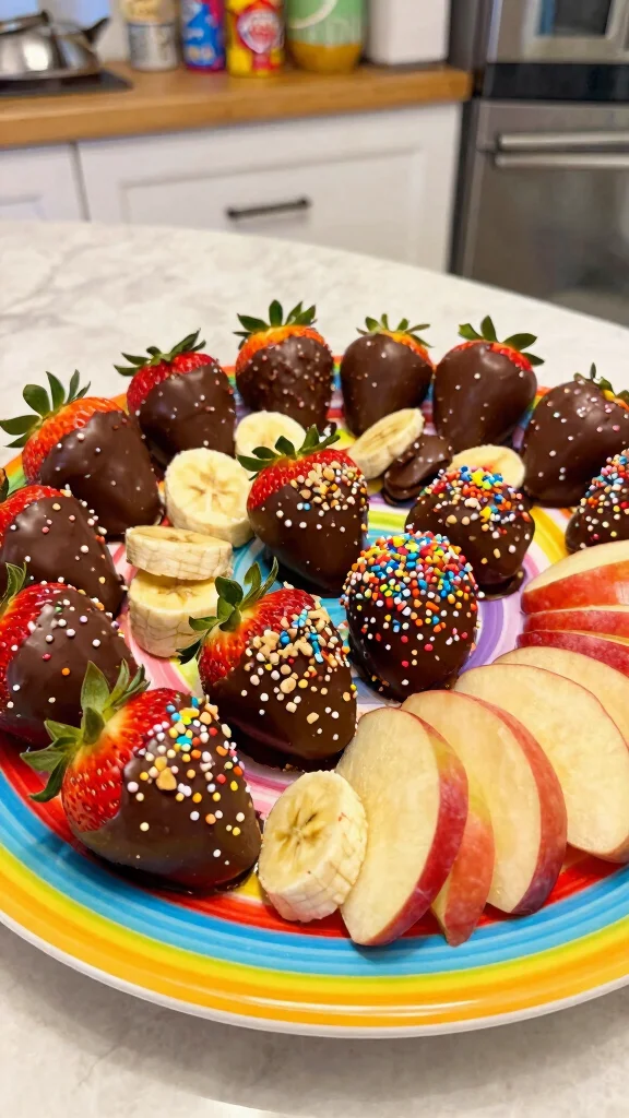 10 Baking Recipes to Do with Friends: Fun and Easy Ideas - 7. Chocolate Dipped Fruit 1