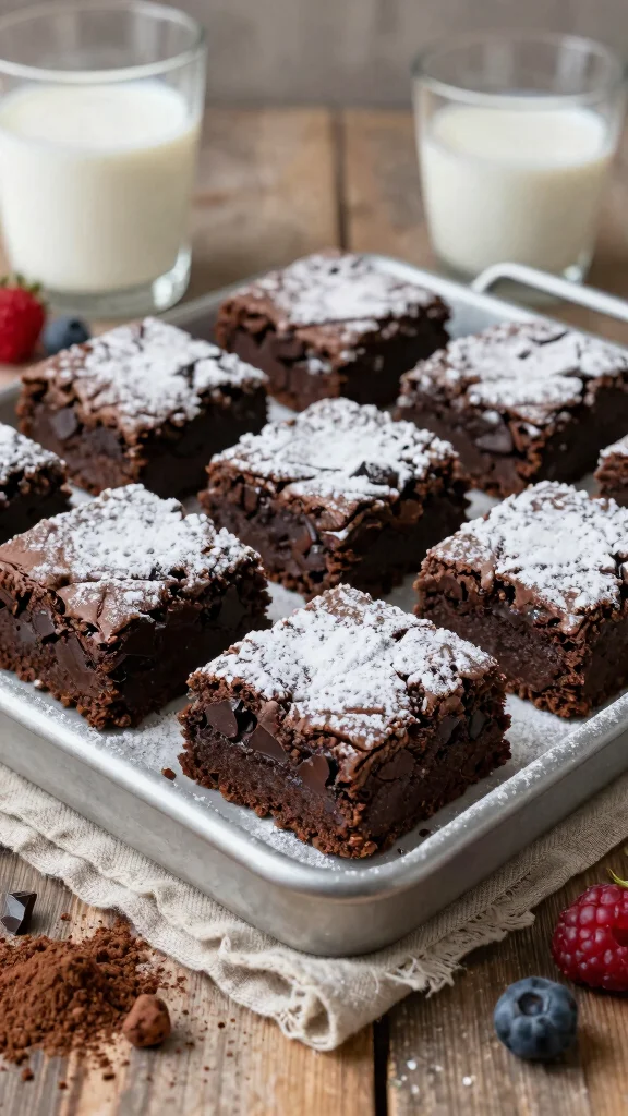 10 One Bowl Baking Recipes for Easy Cleanup - 4. Quick One Bowl Chocolate Brownies 1