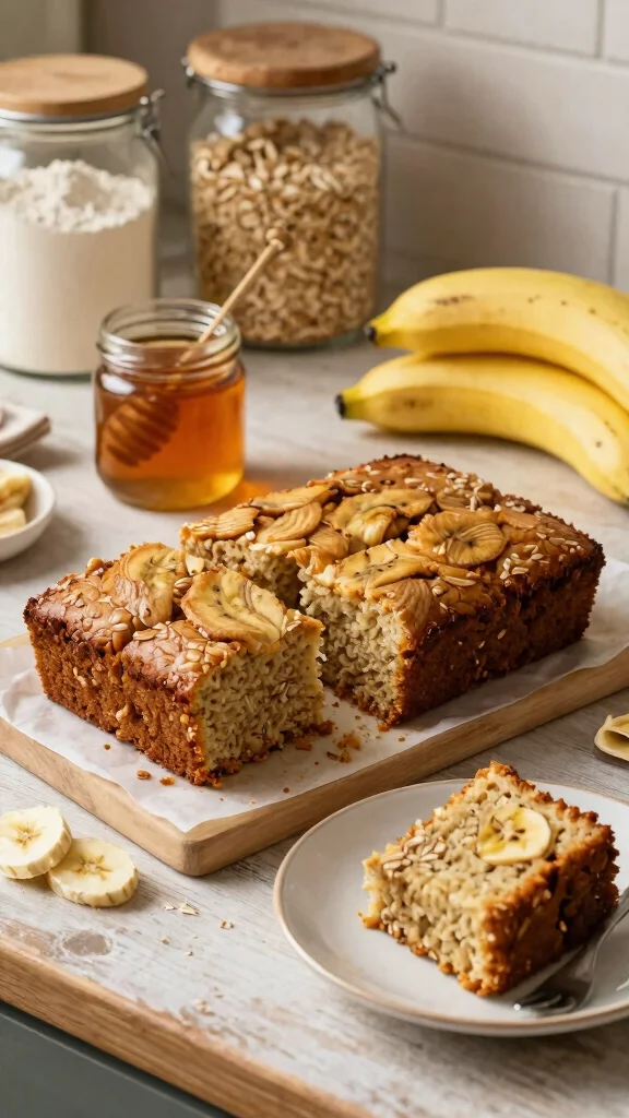 10 Quick and Easy Cake Recipes Ready in Under an Hour - 3. Banana Oat Cake 1