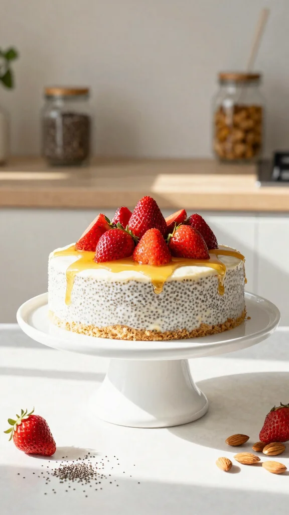 10 Quick and Easy Cake Recipes Ready in Under an Hour - 4. Vanilla Chia Seed Cake 1