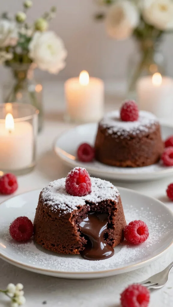 11 Baking Recipes for 2 Perfect for Date Night - 1. Chocolate Lava Cakes for Two 1