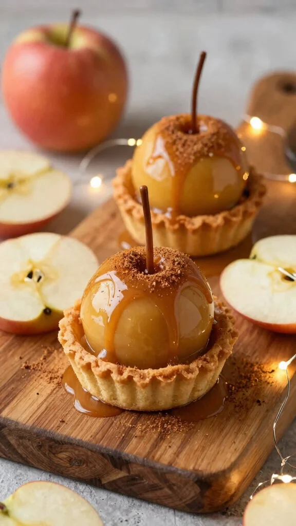 11 Baking Recipes for 2 Perfect for Date Night - 11. Caramel Apple Tartlets 1