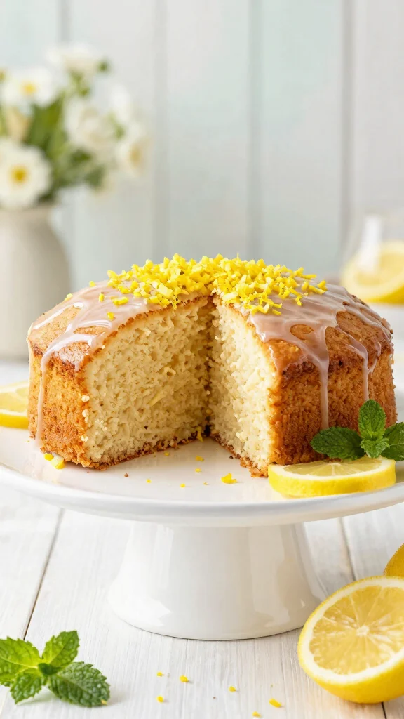 11 Baking Recipes to Try When You Want Something New - 2. Gluten-Free Lemon Drizzle Cake 1