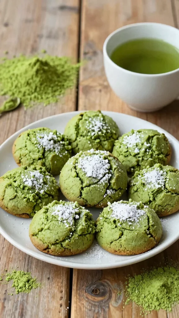 11 Baking Recipes to Try When You Want Something New - 9. Matcha Green Tea Cookies 1