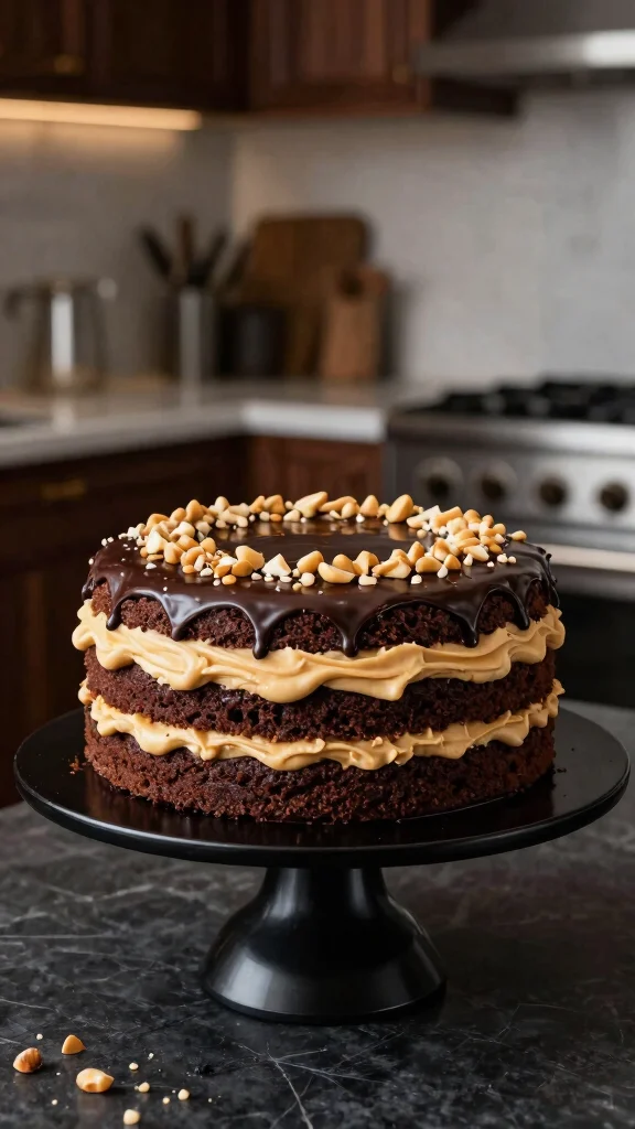 11 Cake Recipes for Kids: Fun, Easy, and Delicious - 10. Peanut Butter Chocolate Cake 1