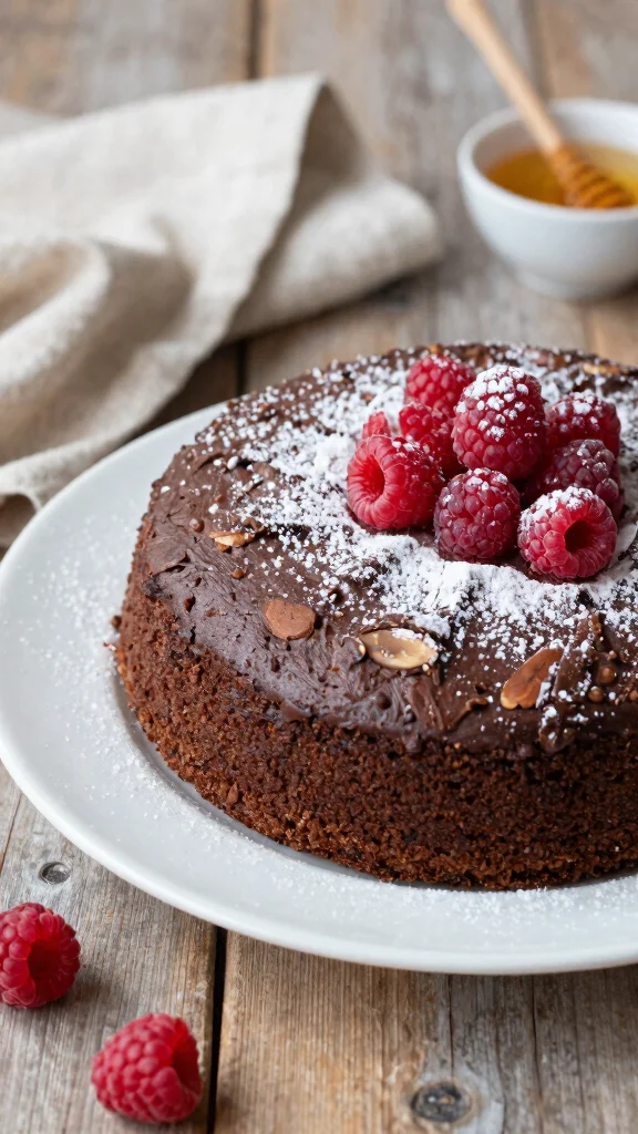 11 Healthy Cake Recipes You Can Feel Good About Eating - 1. Almond Flour Chocolate Cake 1