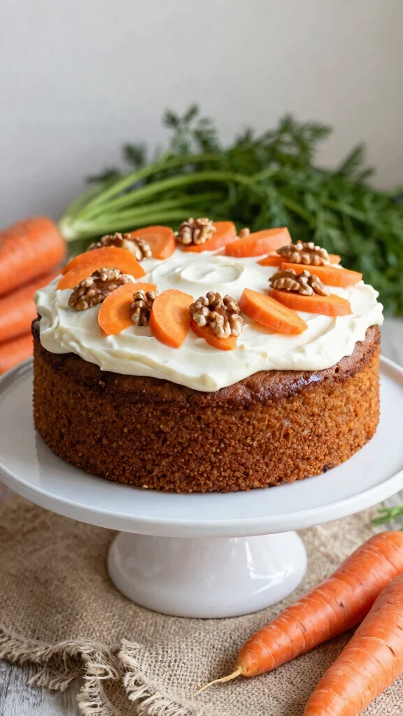 11 Healthy Cake Recipes You Can Feel Good About Eating - 3. Carrot Cake with Greek Yogurt Frosting 1