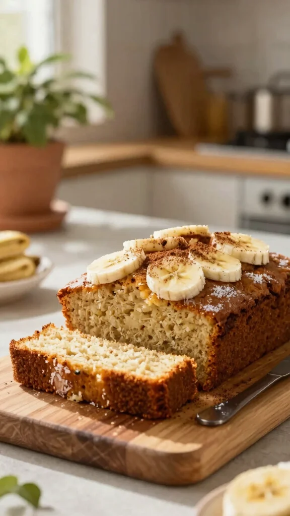 11 Healthy Cake Recipes You Can Feel Good About Eating - 4. Coconut Flour Banana Bread Cake 1