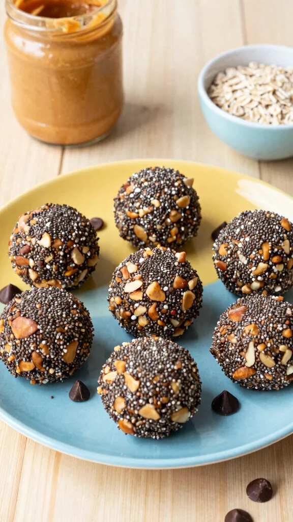 11 High Protein Baking Recipes Healthy and Satisfying - 4. Protein Energy Bites 1