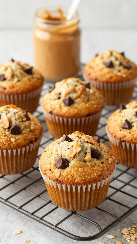 11 High Protein Baking Recipes Healthy and Satisfying - 5. Peanut Butter Protein Muffins 1