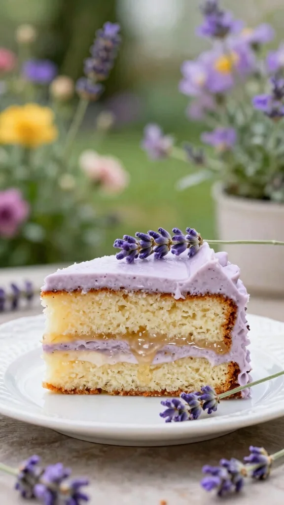11 Unique Cake Recipes That Stand Out from the Crowd - 1. Lavender Honey Cake 1