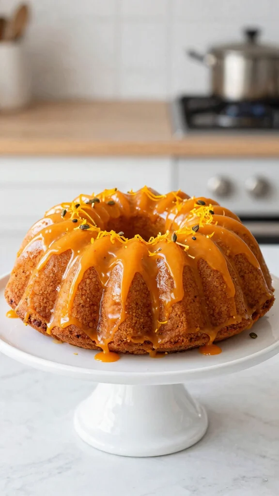 11 Unique Cake Recipes That Stand Out from the Crowd - 9. Orange Cardamom Bundt Cake 1