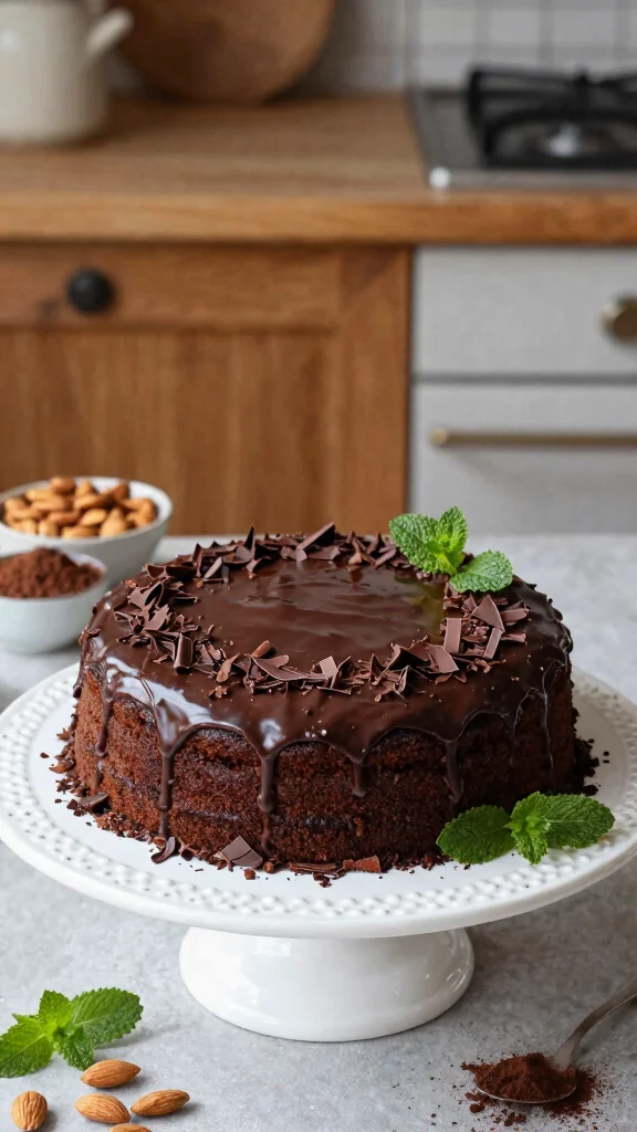 12 Gluten Free Cake Recipes That Don't Sacrifice Flavor - 1. Irresistible Almond Flour Chocolate Cake 1