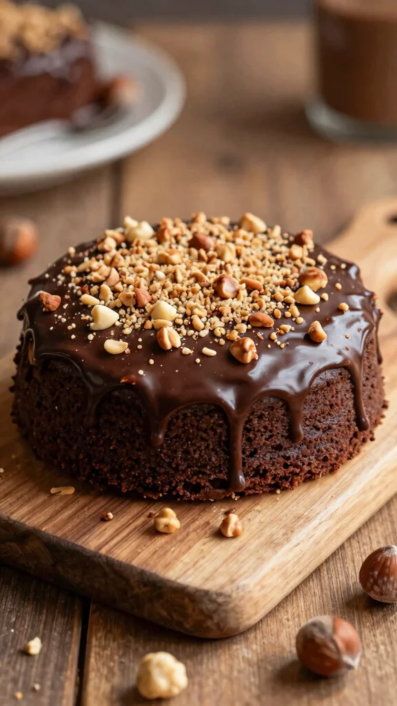12 Gluten Free Cake Recipes That Don't Sacrifice Flavor - 11. Chocolate Hazelnut Cake 1