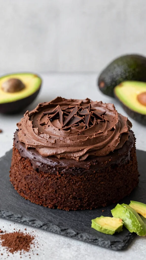 12 Gluten Free Cake Recipes That Don't Sacrifice Flavor - 6. Rich Chocolate Avocado Cake 1